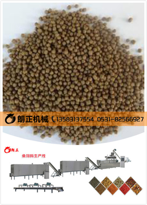 朗正升級(jí)款魚飼料生產(chǎn)線魚餌設(shè)備